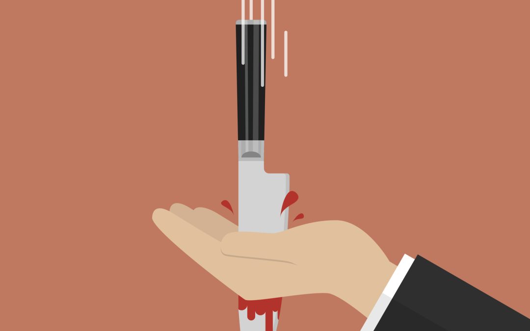20 Second Advisor: Catching a falling knife (or why you don’t want to sell out in this market).